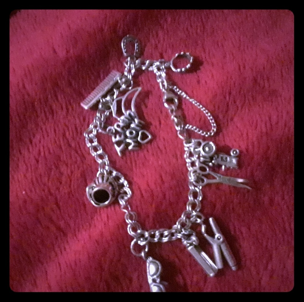 James Avery bracelet with charms
